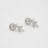 925 Silver RH Earrings Dangling SC172