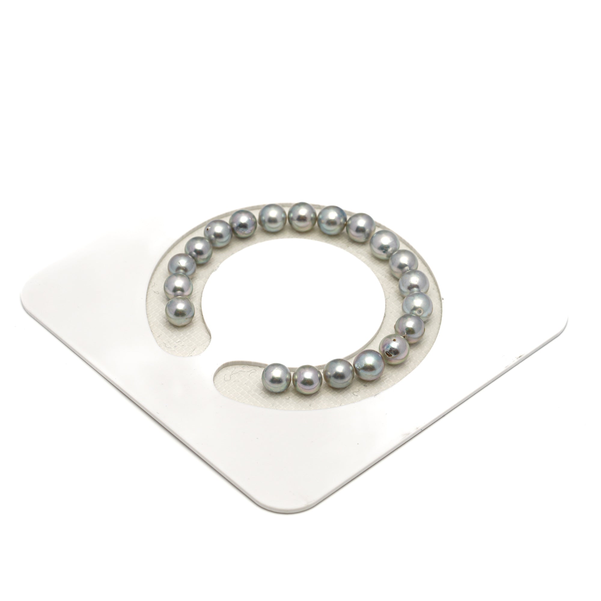20pcs Akoya Pearl Silver Mix 7-7.4mm - SR/NR A/AA Quality Bracelet AKBR2421 CMA1