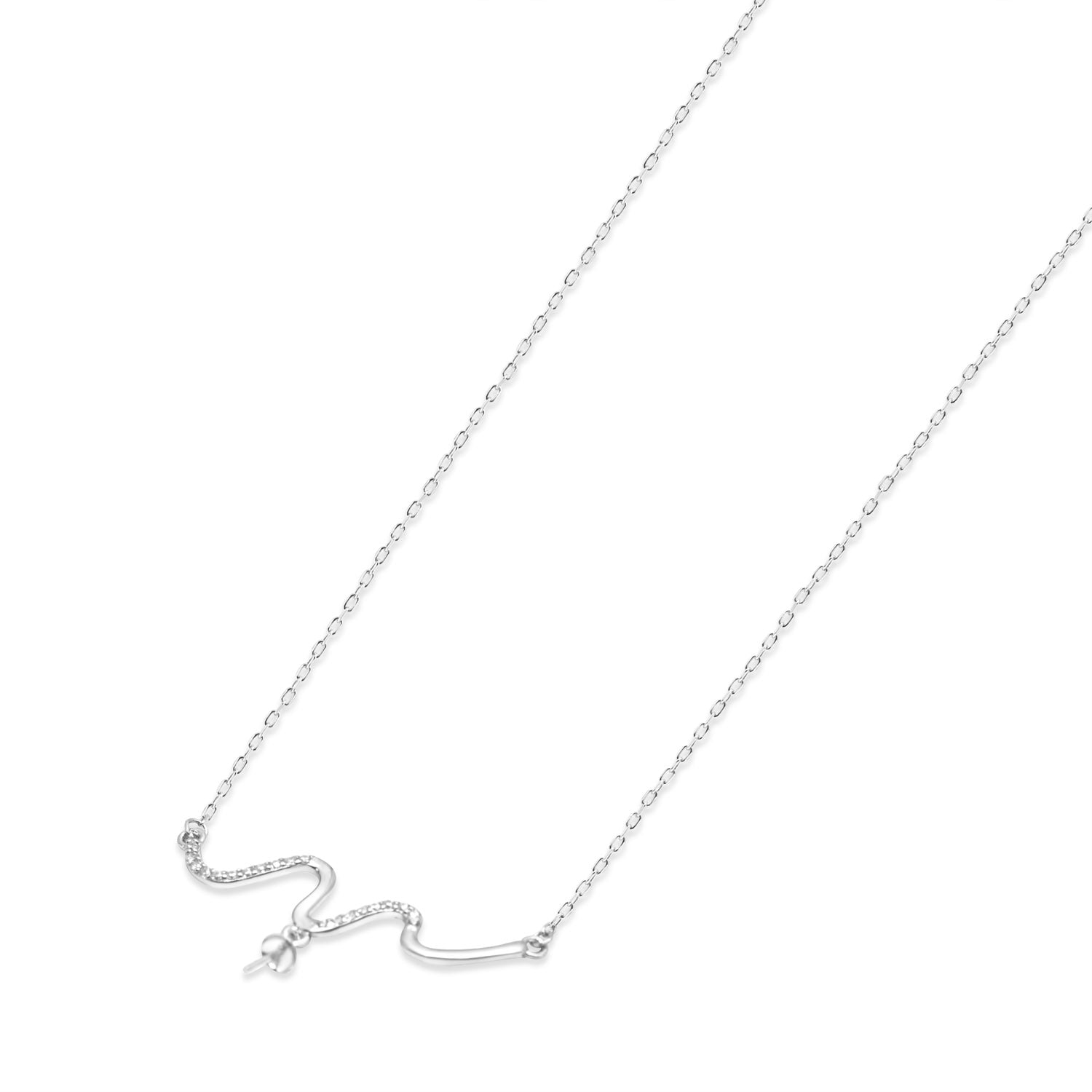 Pendant Chain 925 Silver for pearl SC310