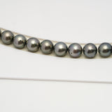 51pcs Green 8-10mm - SR/NR AA/A Quality Tahitian Pearl Drilled Necklace NL1577 CMP4