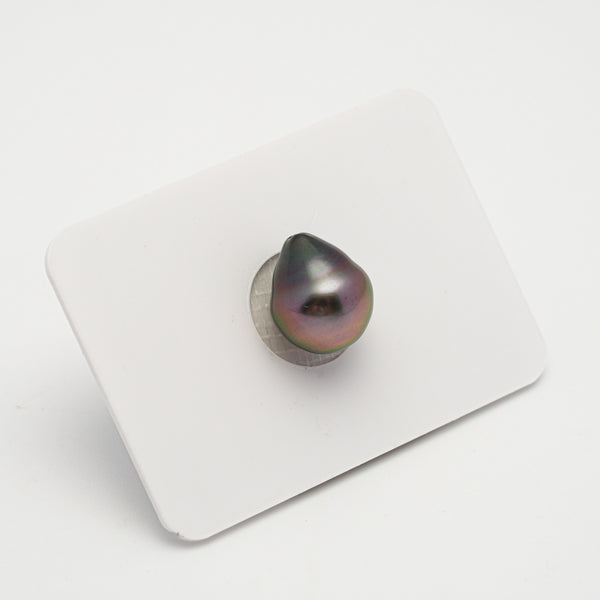 1pcs "High Luster" Cherry 10.5mm - SB AAA Quality Tahitian Pearl Single LP2070 A8