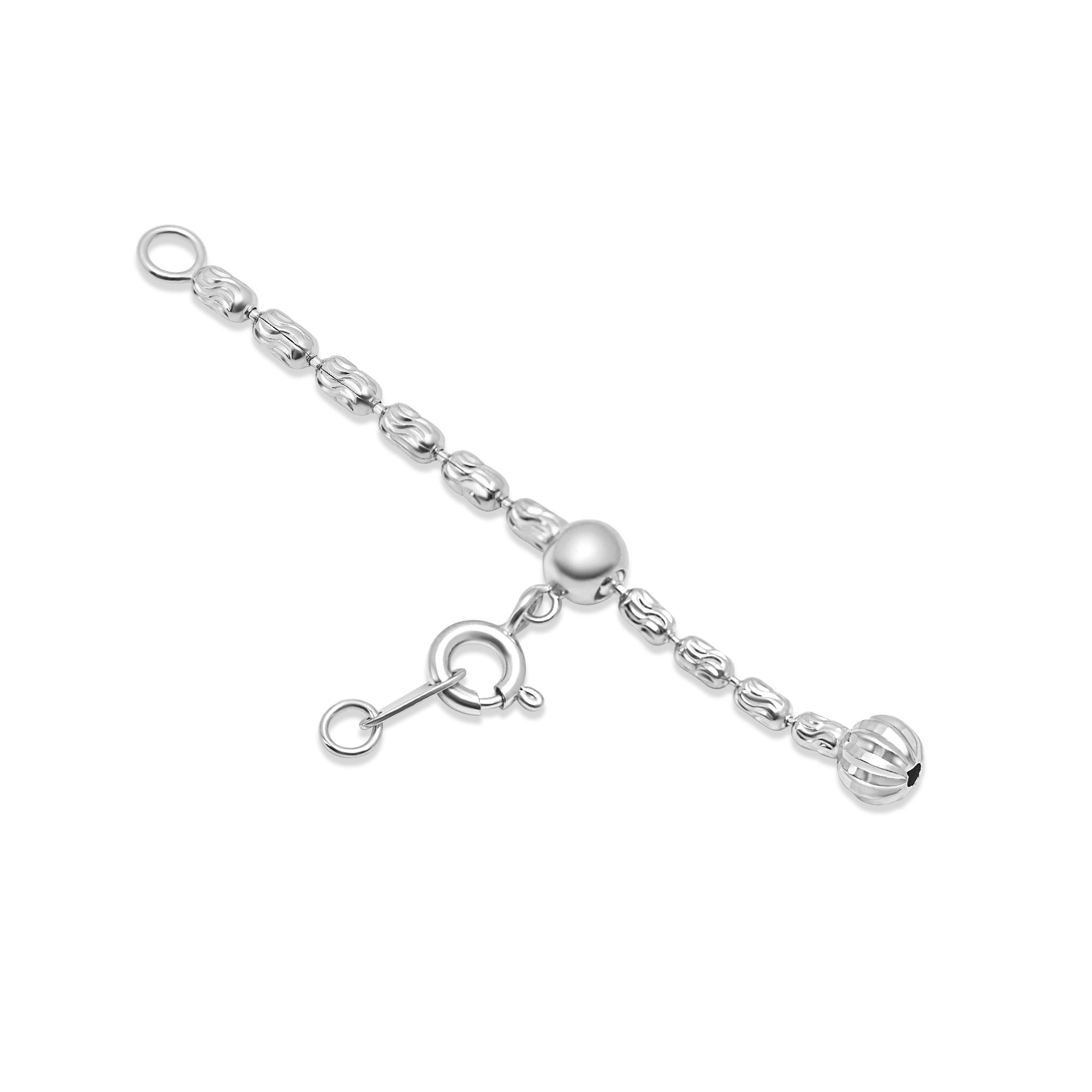 Extender Chain Adjustable 925 Silver for Pearl Necklace or Bracelet SC455