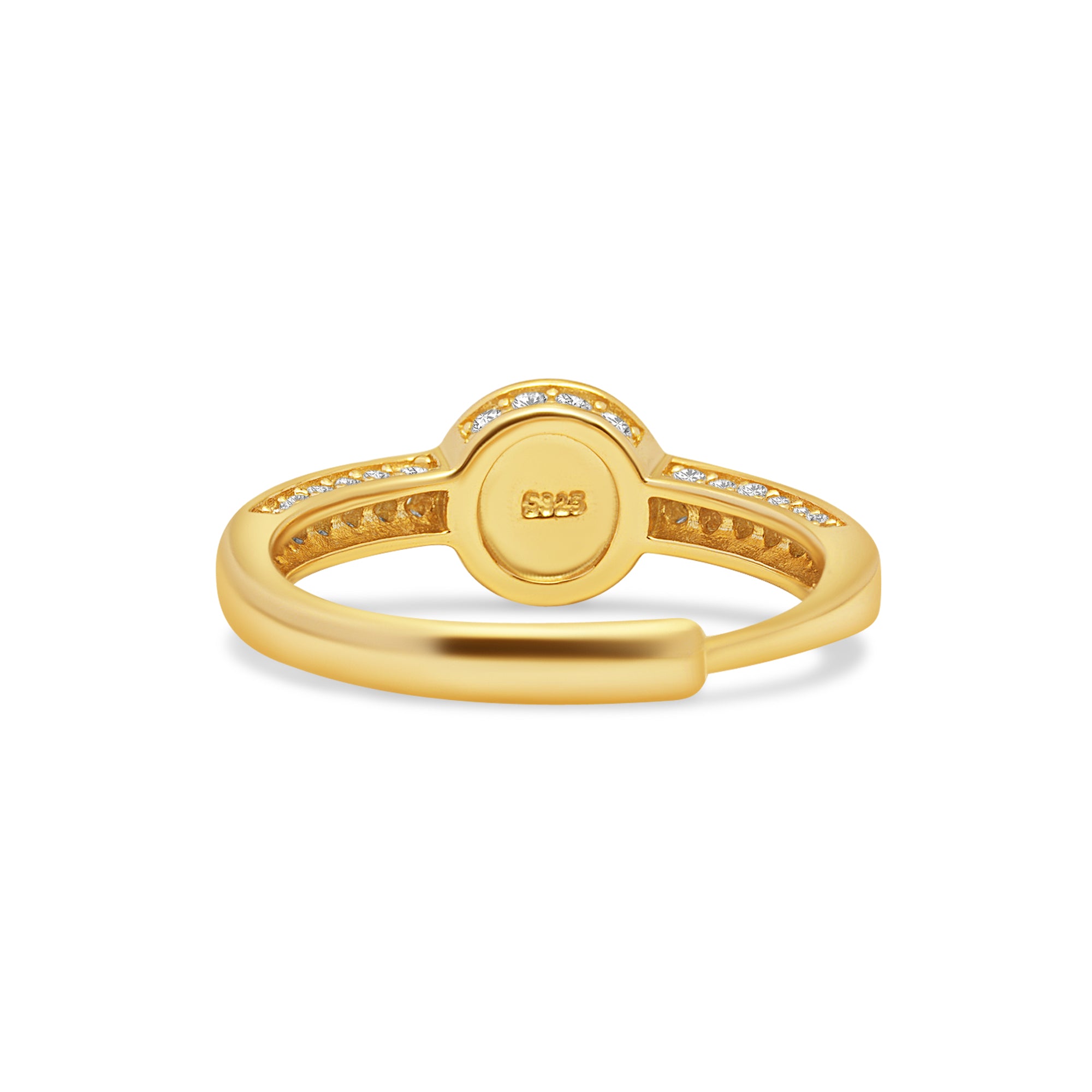 Adjustable Ring 925 Silver for pearl SC525G