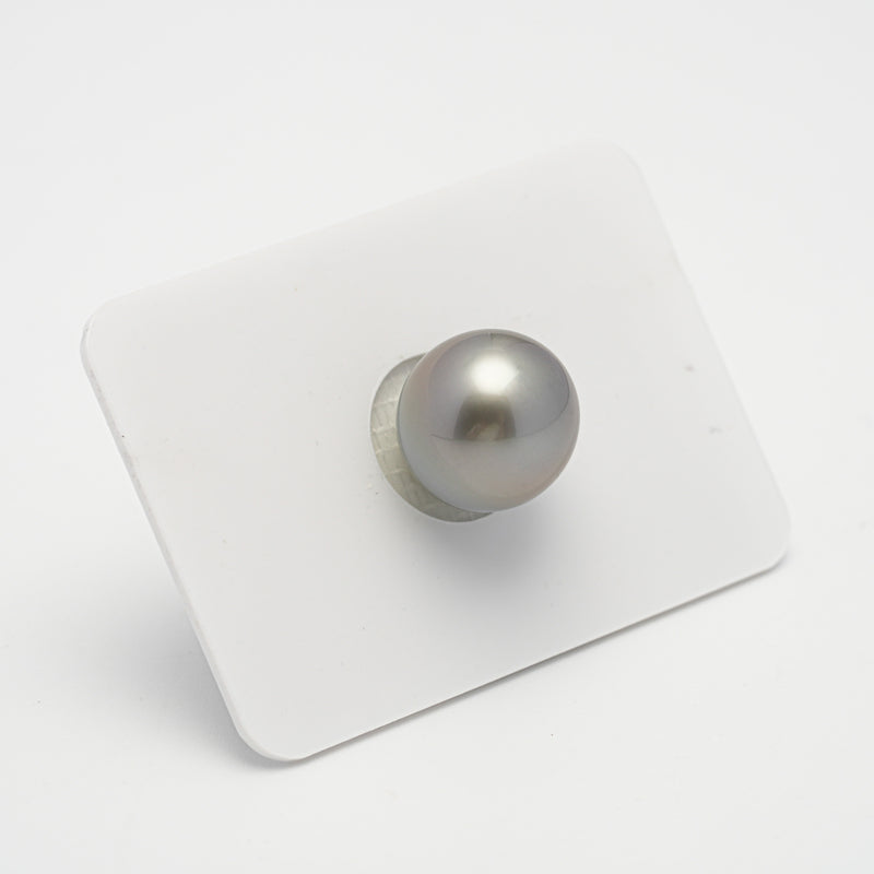 1pcs Light 12.6mm - NR/OV AAA Quality Tahitian Pearl Single LP1964 A101