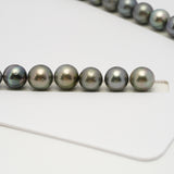 36pcs Light 11-13mm - SR/NR AA/A Quality Tahitian Pearl Necklace NL1627 THMIX3