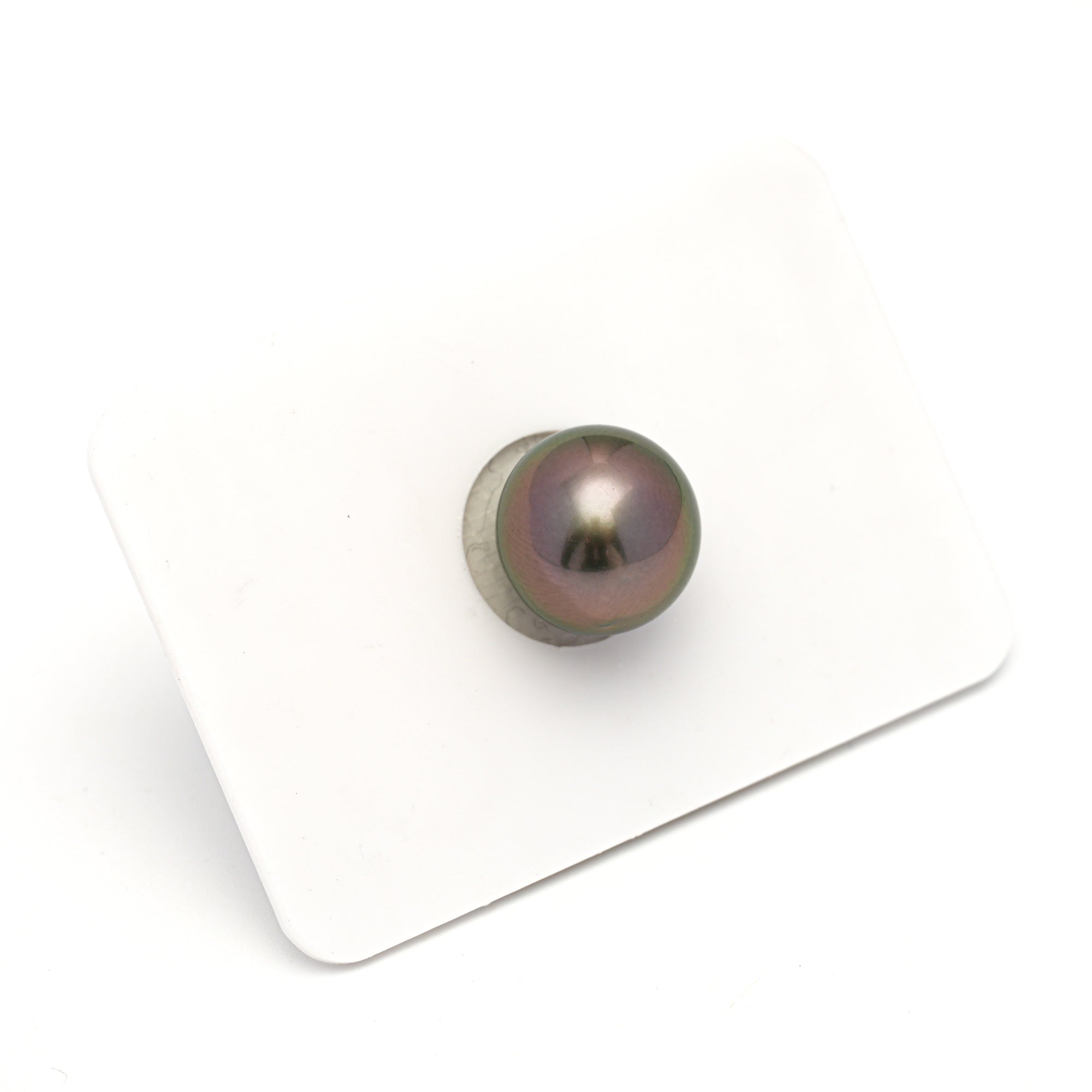 1pcs "High Luster" Peacock 11.7mm - SR AA/AAA Quality Tahitian Pearl Single LP2229 OR12