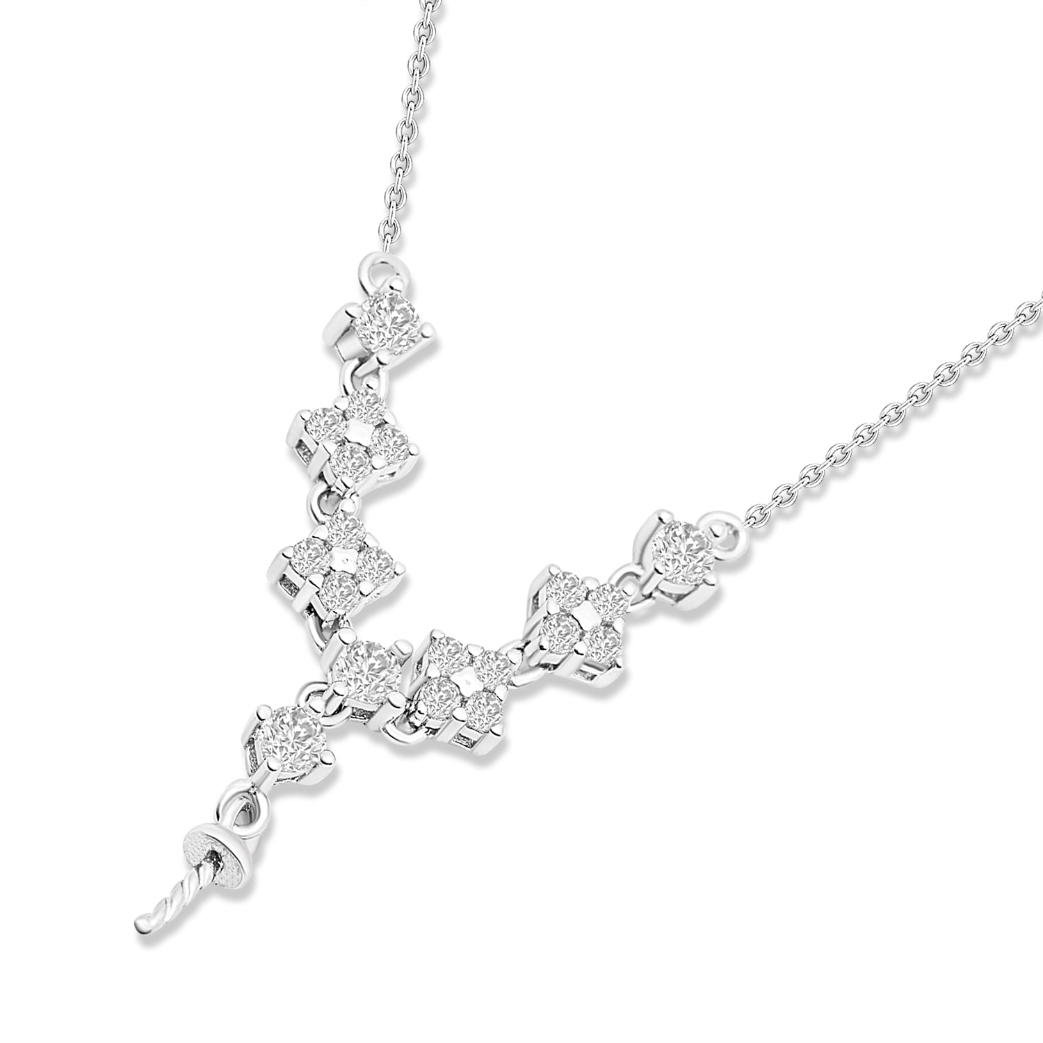 Pendant Chain 925 Silver for pearl SC311