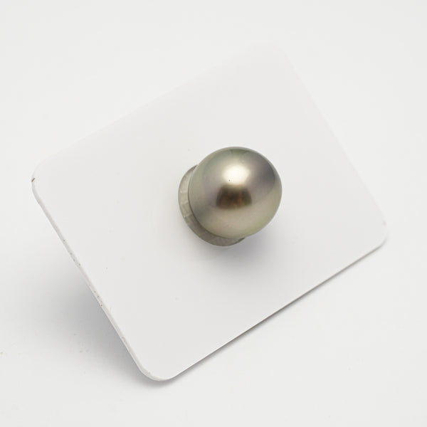 1pcs Golden Green 12.5mm - BT AAA/AA Quality Tahitian Pearl Single LP2086 A101