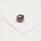 1pcs "High Luster" Cherry 10.5mm - SB AAA Quality Tahitian Pearl Single LP2070 A8