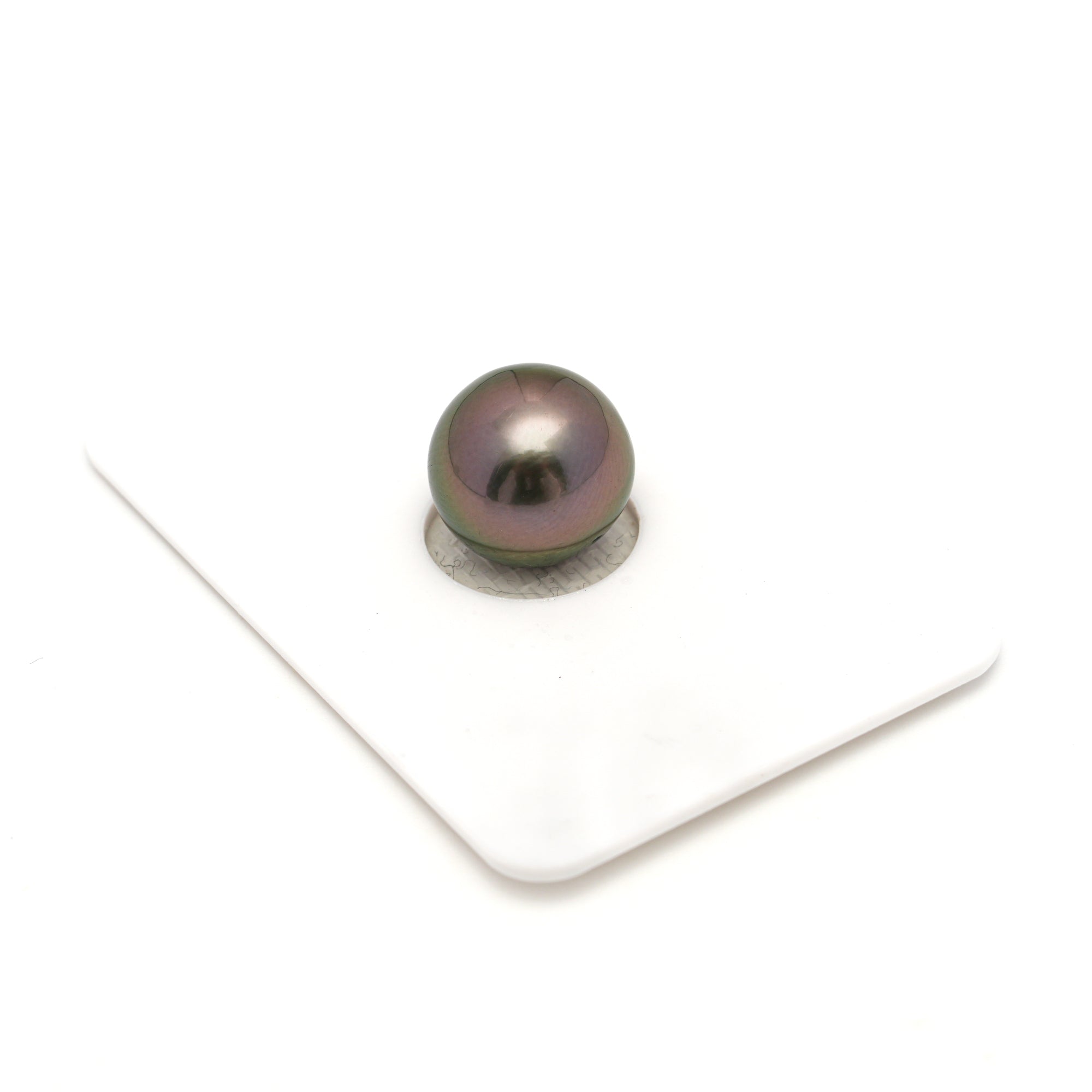 1pcs "High Luster" Peacock 11.7mm - SR AA/AAA Quality Tahitian Pearl Single LP2229 OR12