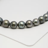 36pcs Light 11-13mm - SR/NR AA/A Quality Tahitian Pearl Necklace NL1627 THMIX3