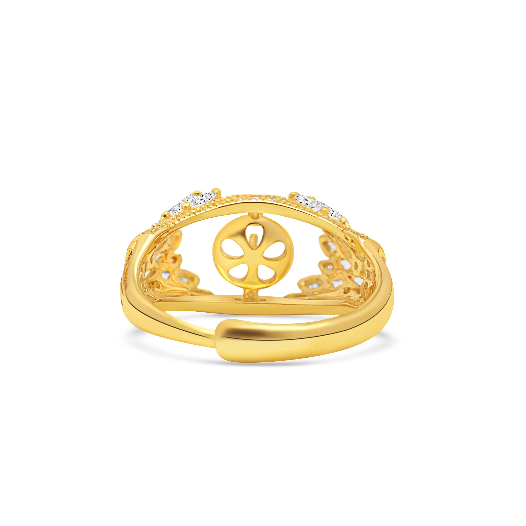 Adjustable Ring 925 Silver for pearl SC472G