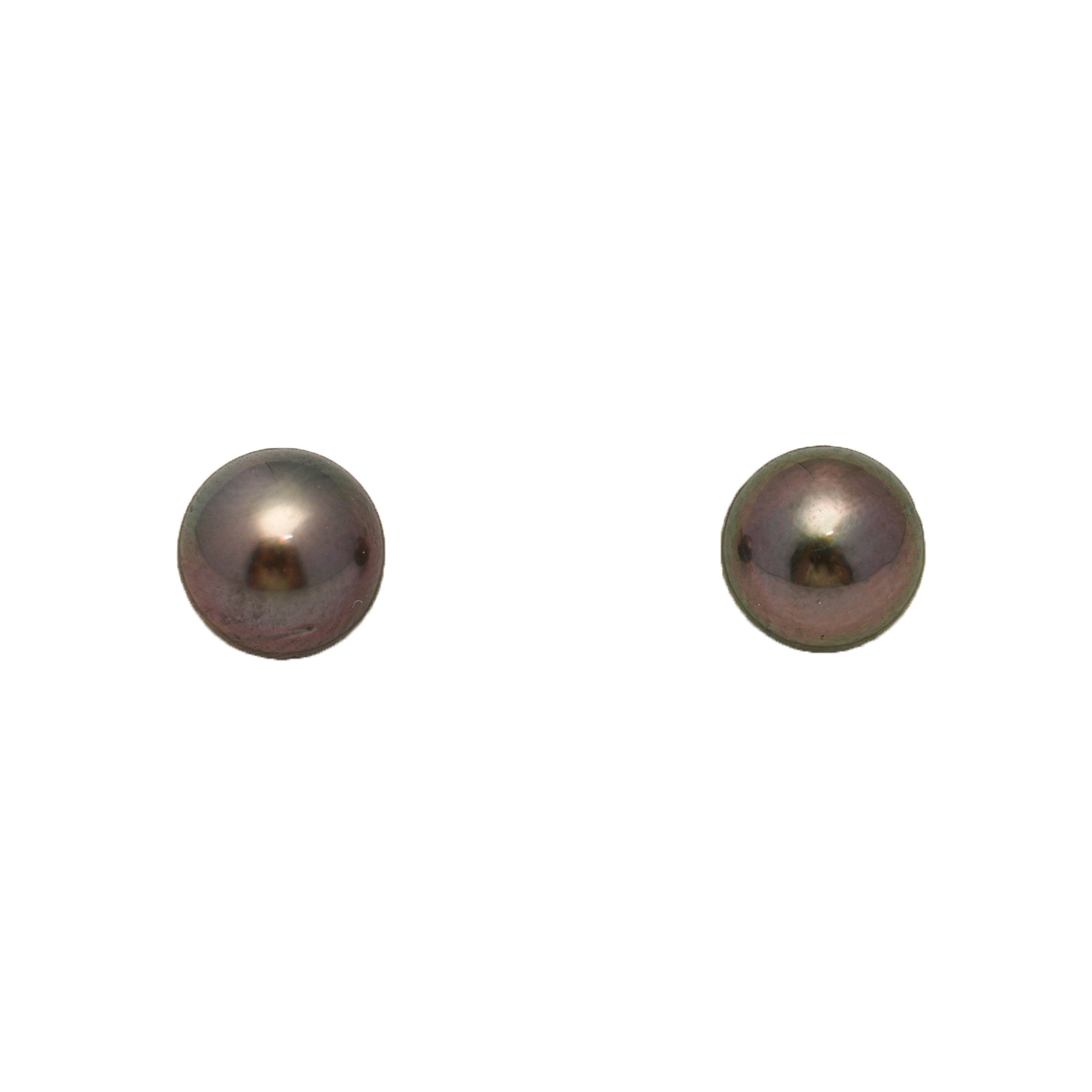 2pcs Cherry 7.7-7.8mm - RSR AAA/AA Quality Tahitian Pearl Pair ER1788 NG19
