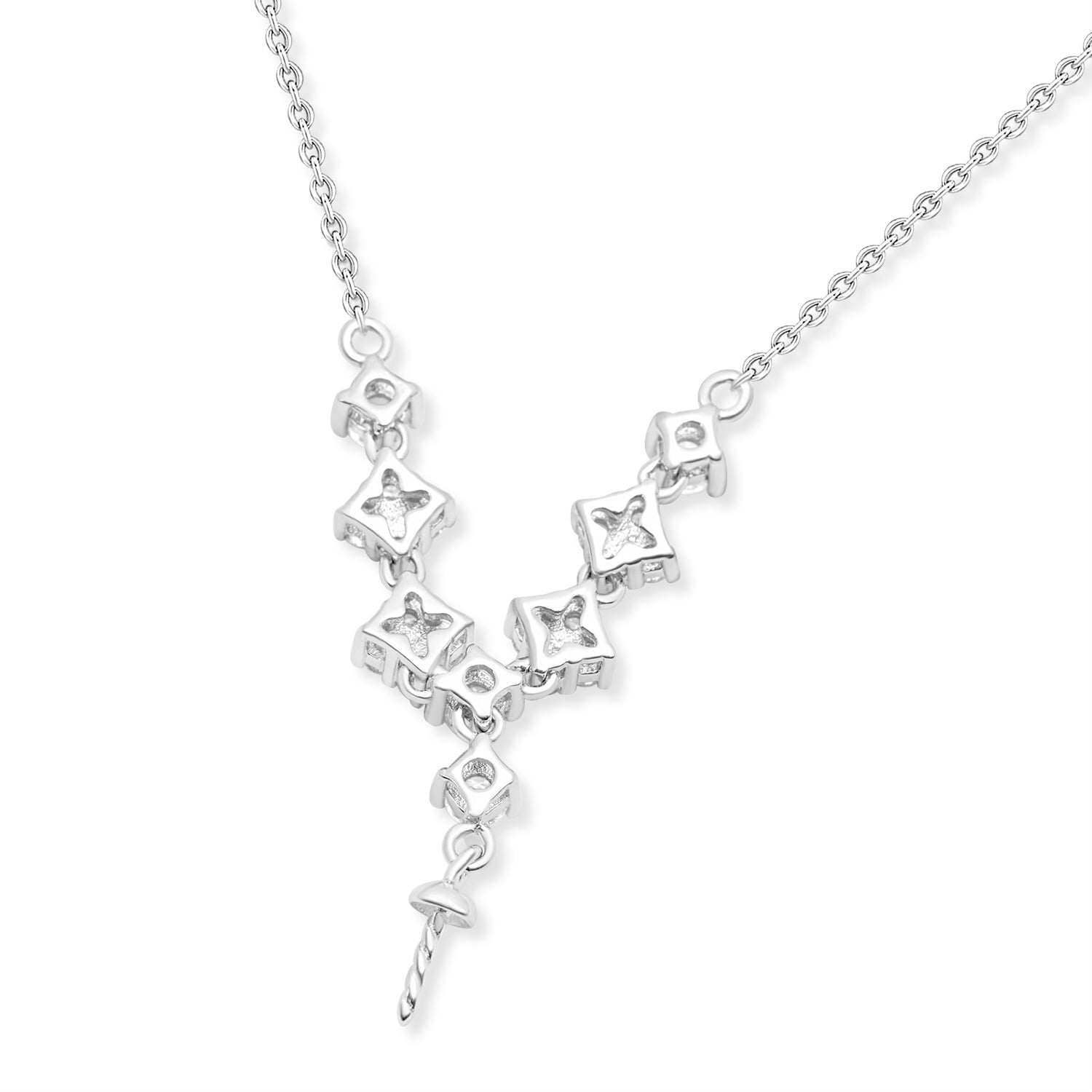 Pendant Chain 925 Silver for pearl SC311