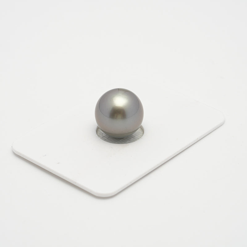 1pcs Light 12.6mm - NR/OV AAA Quality Tahitian Pearl Single LP1964 A101