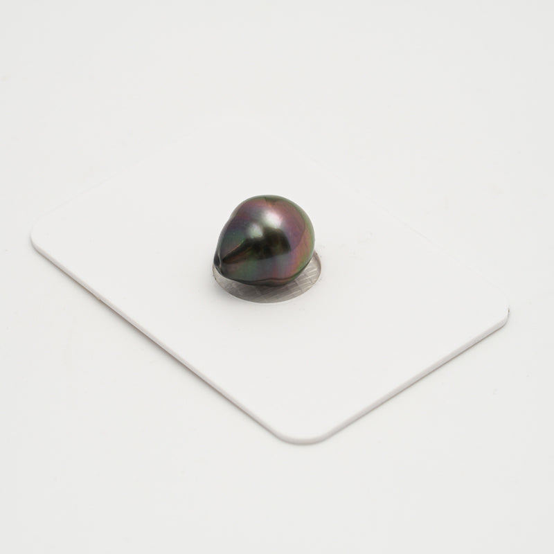 1pcs "High Luster" Cherry 10.5mm - SB AAA Quality Tahitian Pearl Single LP2070 A8