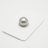 1pcs "High Luster" Silver Gray 11.1mm - SB AAA Quality Tahitian Pearl Single LP1993 MI1