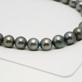 36pcs Light 11-13mm - SR/NR AA/A Quality Tahitian Pearl Necklace NL1627 THMIX3