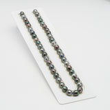 45pcs Multicolor 8-9mm - CL AAA/AA Quality Tahitian Pearl Necklace NL1401 OR7