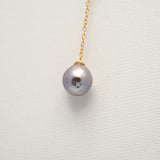925 Silver Gold Y Chain with Pearl SHM13TH2