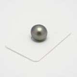 1pcs Green 13.1mm - DROP TOP Quality Tahitian Pearl Single LP1865 THMIX2.6