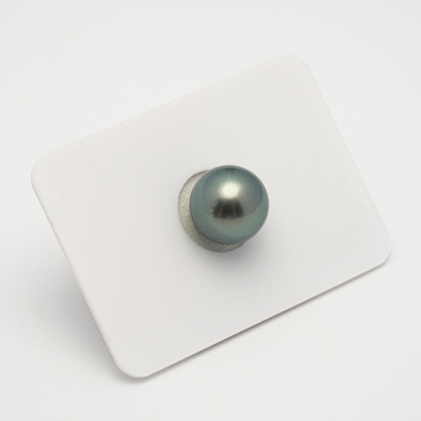 1pcs Blue Green 11.2mm - RSR AAA Quality Tahitian Pearl Single LP2106 OR10