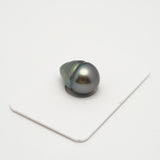 1pcs "High Luster" Green 12.4mm - CL AAA Quality Tahitian Pearl Single LP2071 THMIX2