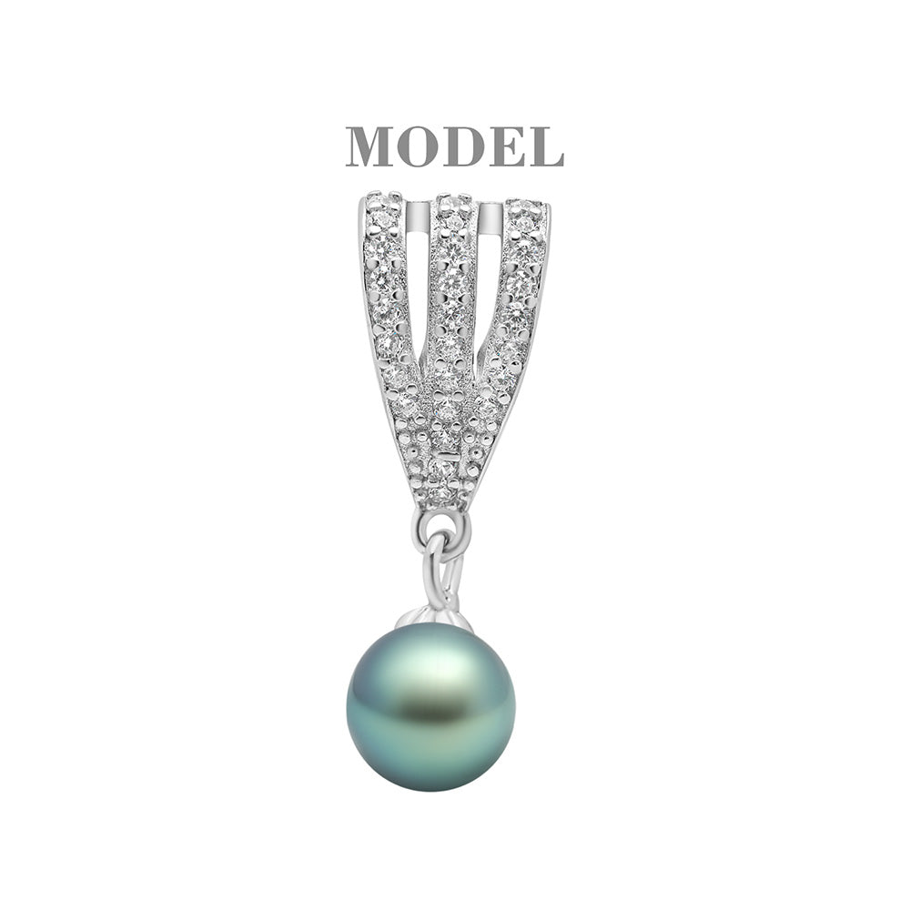 Pendant Clasps 925 Silver for pearl SC343