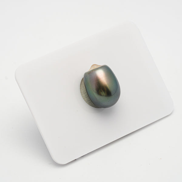 1pcs "High Luster" Green 11mm - SB AAA/AA Quality Tahitian Pearl Single LP1830 TH1