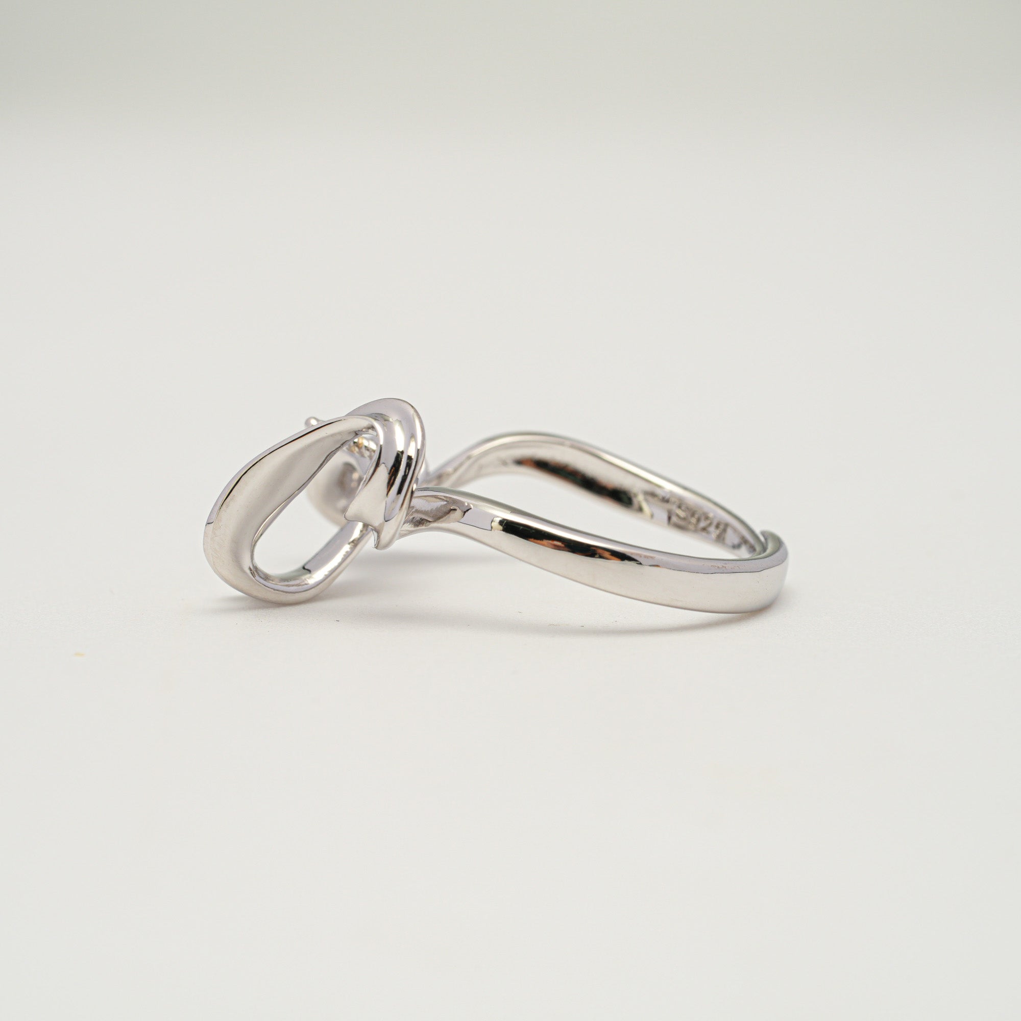 Adjustable Ring 925 Silver for pearl SC573
