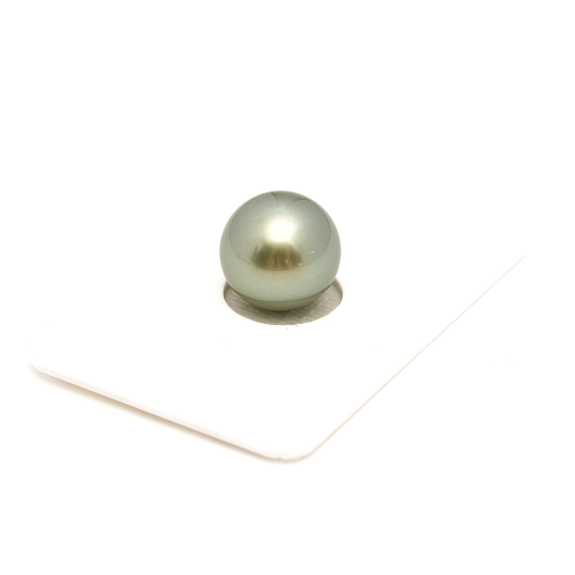 1pcs Light Green 12.6mm - SR AAA/AA Quality Tahitian Pearl Single LP2401 OR6
