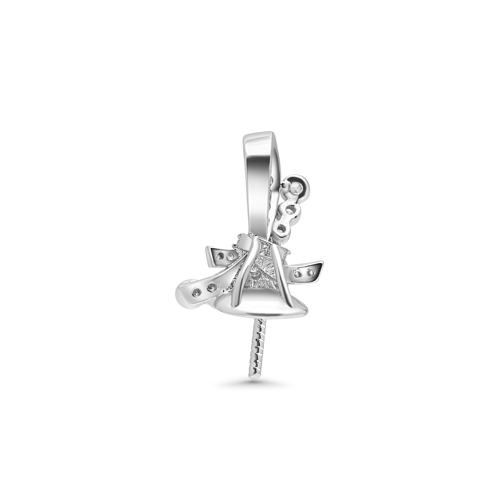 Pendant Clasp 925 Silver for Pearl SC533