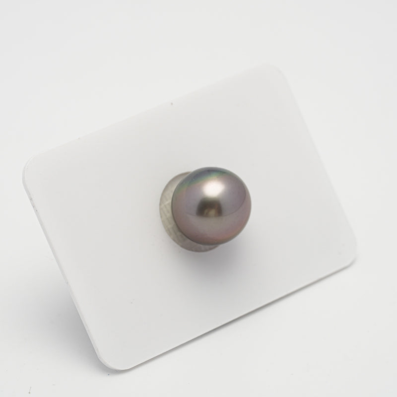 1pcs "High Luster" Cherry 12mm - SR AAA Quality Tahitian Pearl Single LP1952 A101