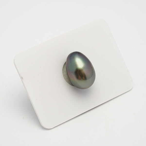 1pcs Green 11.4mm - SB AAA Quality Tahitian Pearl Single LP1889 A86