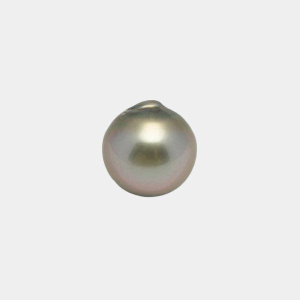 1pcs "High Luster" Light Grey 12.1mm - SBQ AAA Quality Tahitian Pearl Single LP2088 A101