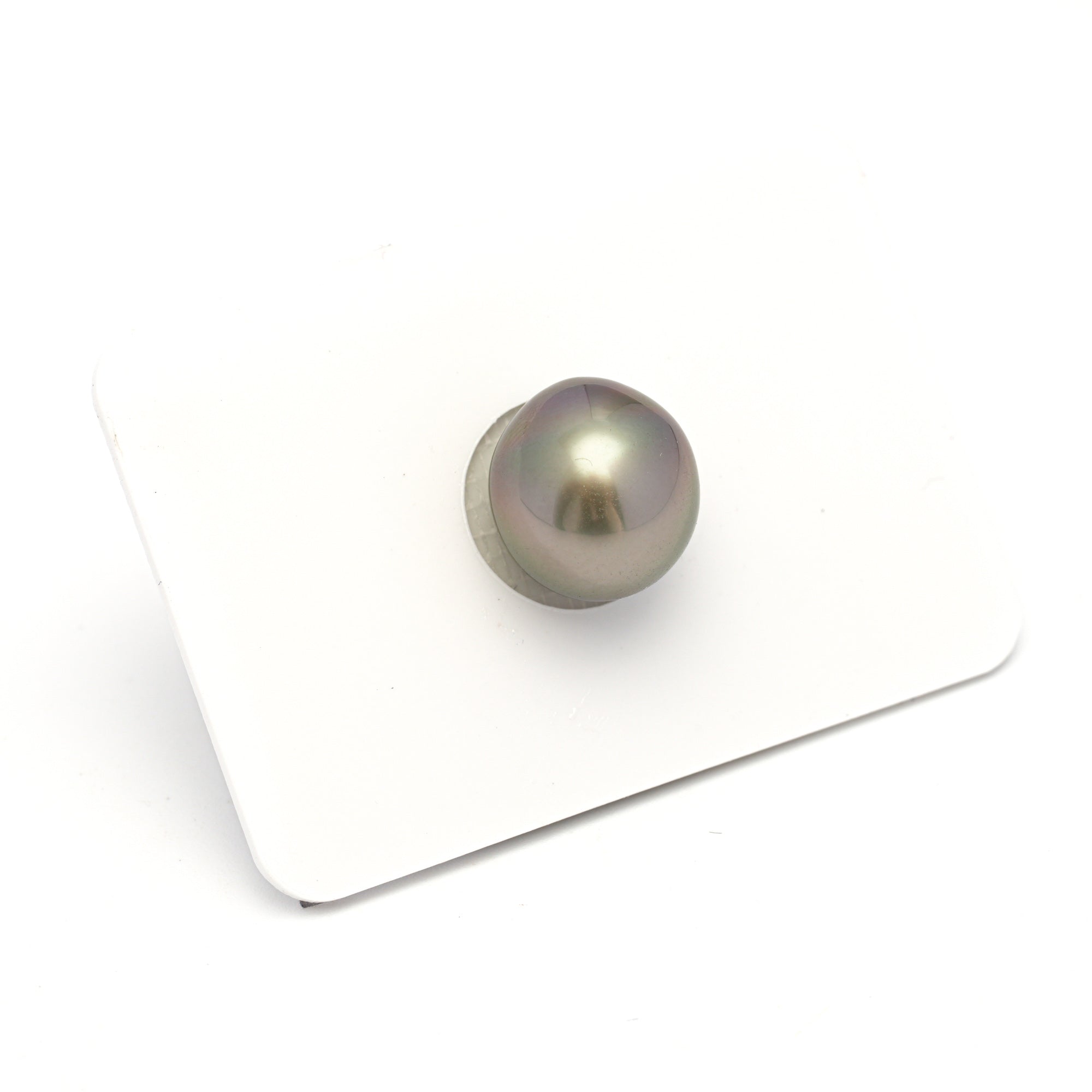 1pcs "Top Luster" Light 11.8mm - NR AAA/TOP Quality Tahitian Pearl Single LP2232 OR11