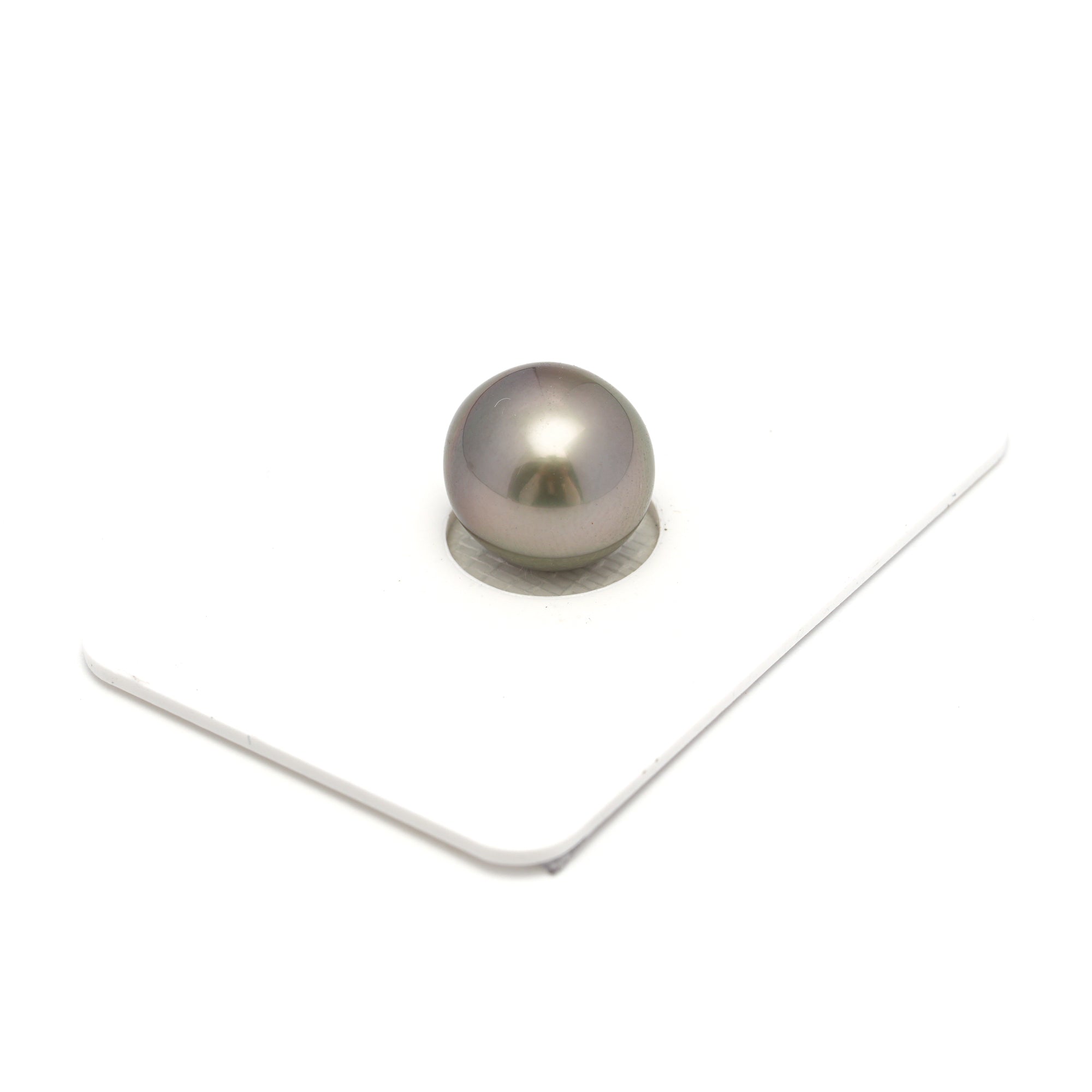 1pcs "Top Luster" Light 11.8mm - NR AAA/TOP Quality Tahitian Pearl Single LP2232 OR11