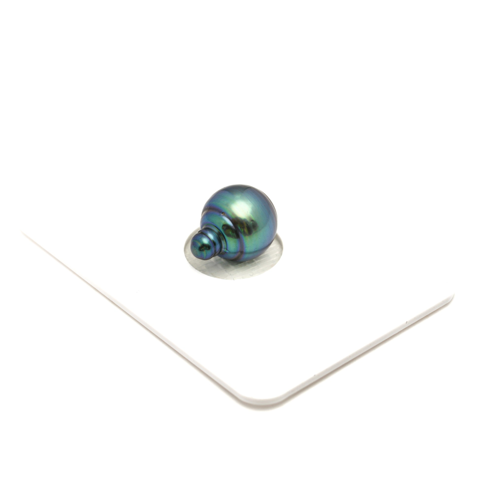 1pcs "Top Luster" Blue Green 9.5mm - SB AAA Quality Tahitian Pearl Single LP2527 LP2