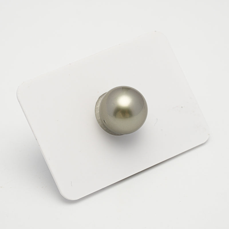 1pcs Olive Green 12.7mm - NR AAA/AA Quality Tahitian Pearl Single LP2022 OR7