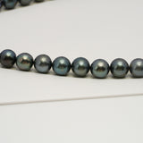 36pcs Dark 11-14mm - RSR AA/A Quality Tahitian Pearl Necklace NL1628 THMIX3