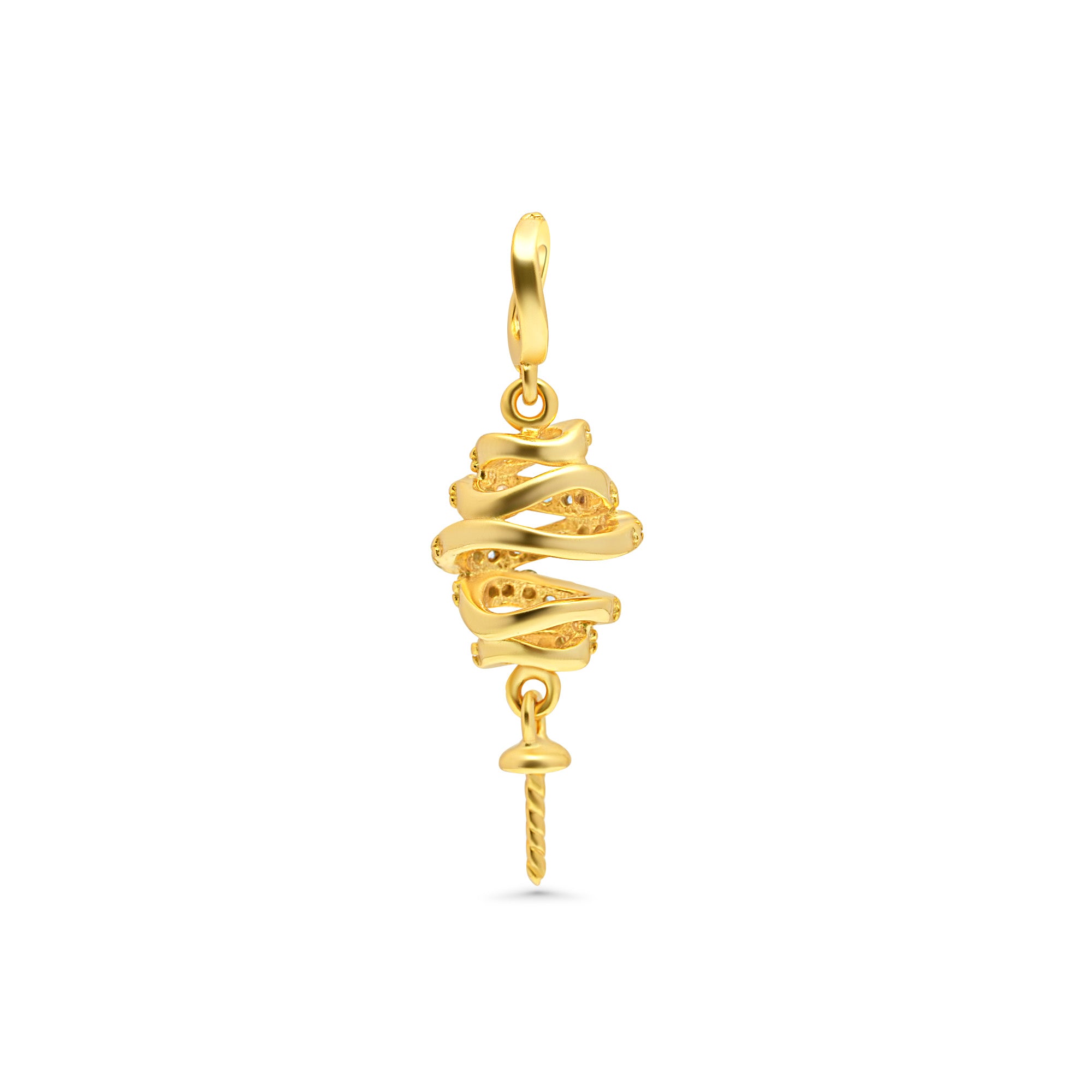 Pendant Clasp 925 Silver for Pearl SC457