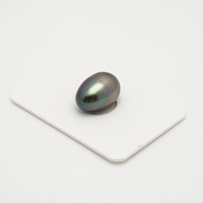 1pcs Green 11.4mm - SB AAA Quality Tahitian Pearl Single LP1889 A86