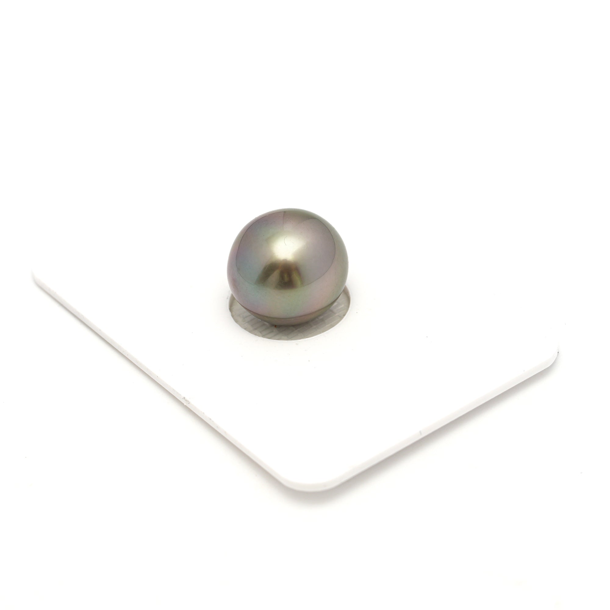 1pcs "Top Luster" Light 11.8mm - NR AAA/TOP Quality Tahitian Pearl Single LP2232 OR11