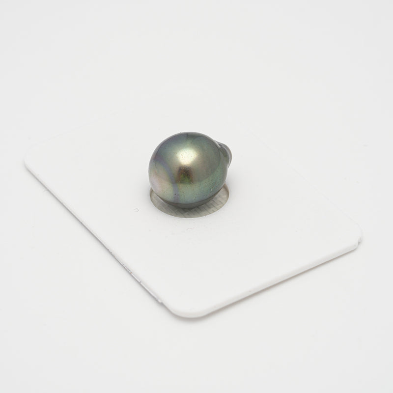 1pcs Green 11.6mm - SB AAA/AA Quality Tahitian Pearl Single LP1867 THMIX2