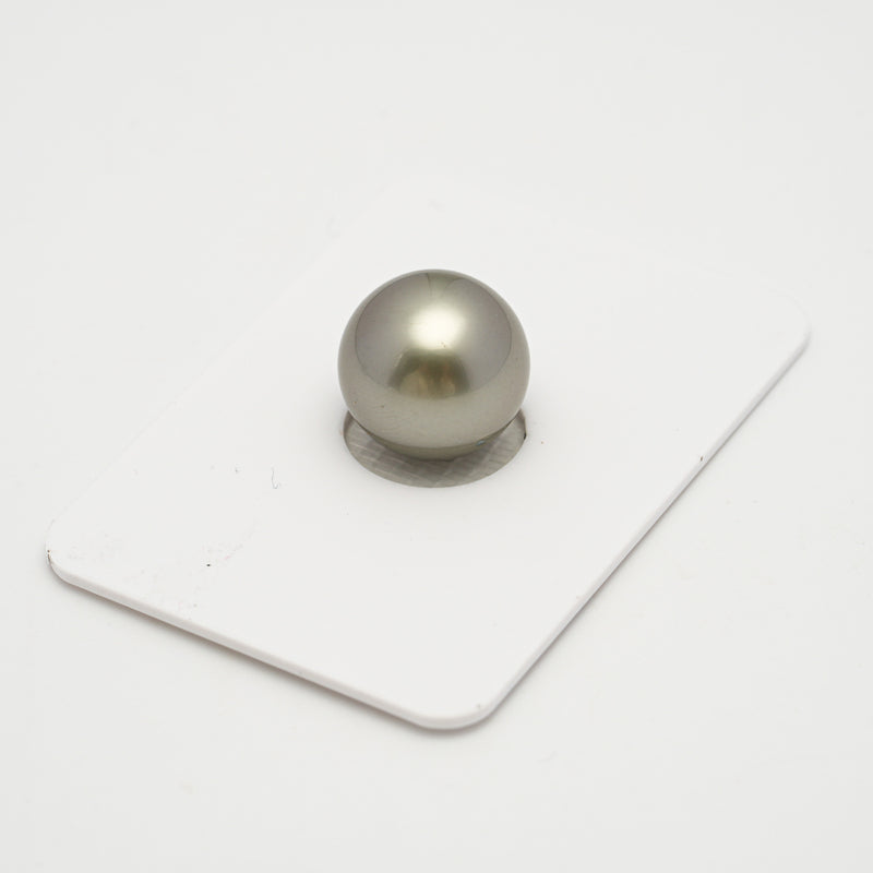 1pcs Olive Green 12.7mm - NR AAA/AA Quality Tahitian Pearl Single LP2022 OR7