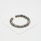 20pcs "High Luster" Multicolor 8-9mm - OV TOP/AAA Quality Tahitian Pearl Bracelet BR2097 CMP1