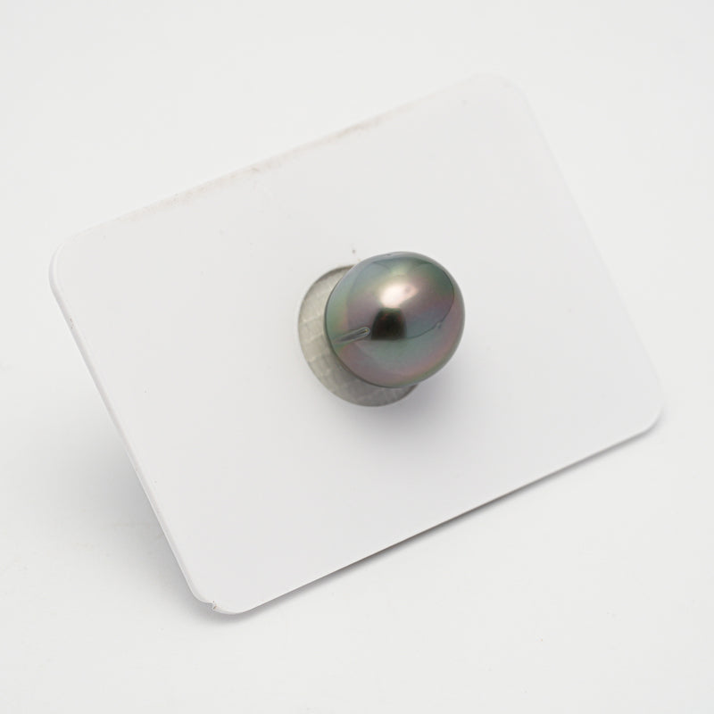 1pcs Green Cherry 11.1mm - BT AA Quality Tahitian Pearl Single LP2143 OR10