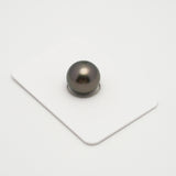 1pcs Olive Green 12.5mm - RSR AAA/AA Quality Tahitian Pearl Single LP2047 OR6