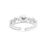 Adjustable Ring 925 Silver for pearl SC338