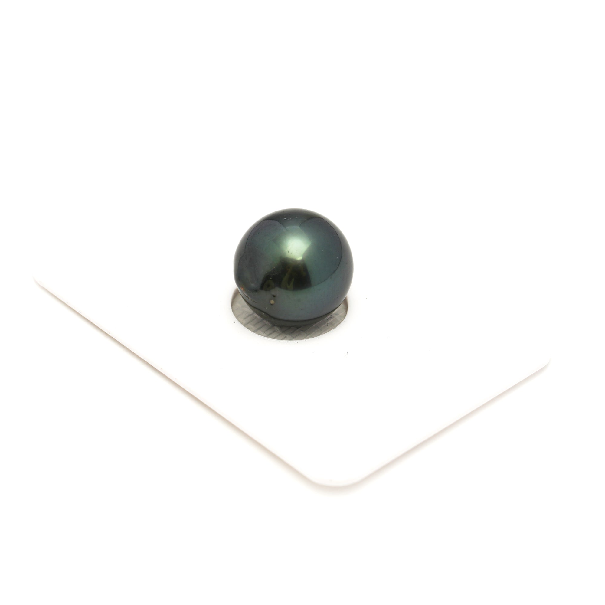 1pcs "High Luster" Dark Green 12.4mm - SB AAA/TOP Quality Tahitian Pearl Single LP2427 LP1